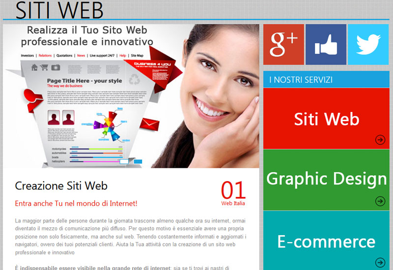 Creazione siti web